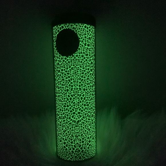 Starbucks Glow in The Dark Cup GITD Crackled Hot Tumbler 16oz Halloween NWT 2022 - Picture 6 of 15